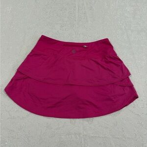 Athleta Pink Layered Skirt